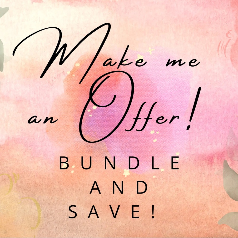 Make Me An Offer, Bundle & Save! 🌸🌺